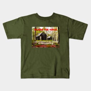 Scare The Girls Kids T-Shirt